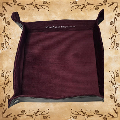 Crimson Arcana Dice Tray – Zar Tepsisi