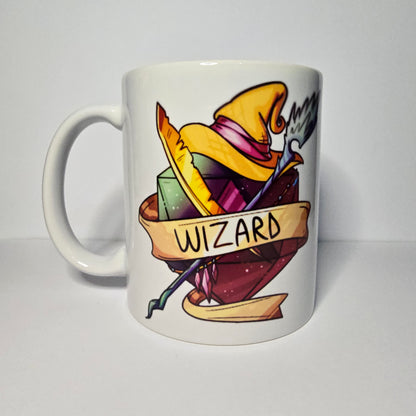 FRP Wizard Kupa – DND Temalı Seramik Kupa