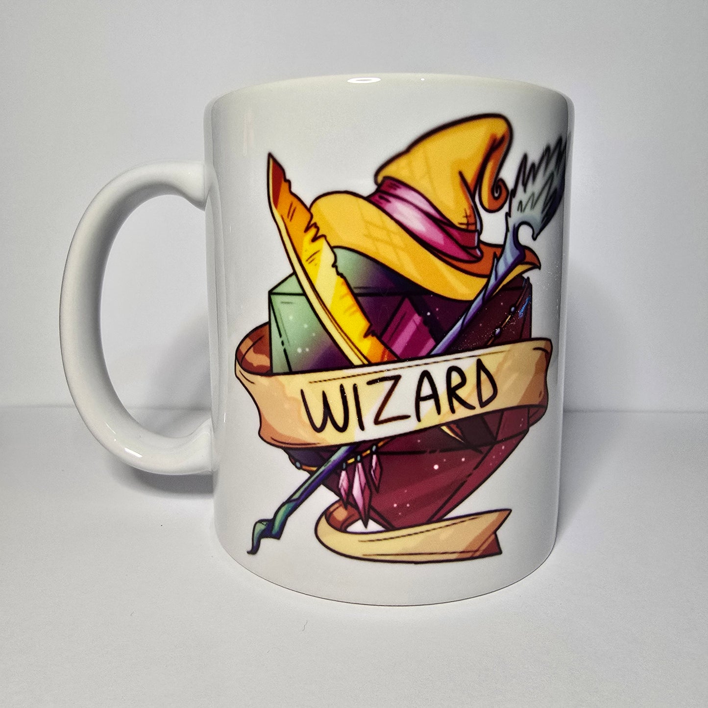 FRP Wizard Kupa – DND Temalı Seramik Kupa