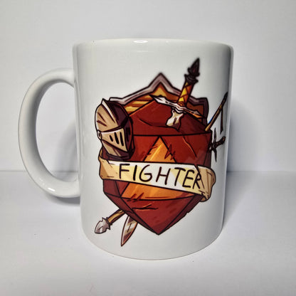 FRP Fighter Kupa – DND Temalı Seramik Kupa