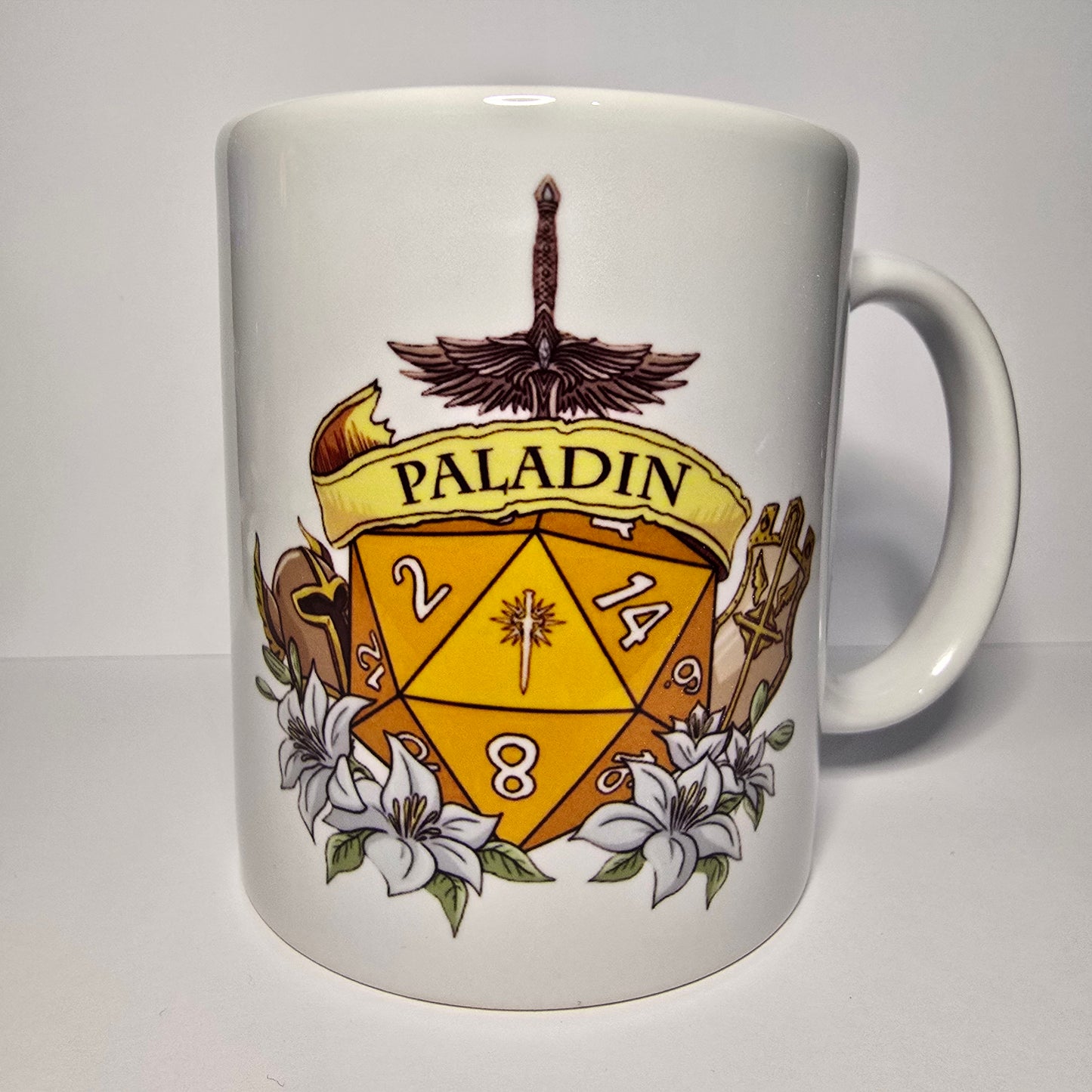 Paladin Kupa – DND Paladin Temalı Seramik Kupa