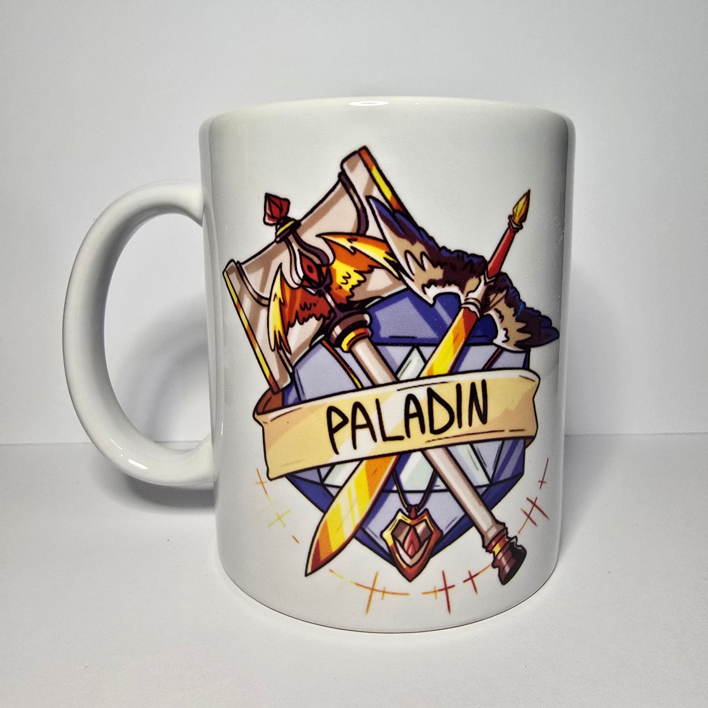 Paladin Kupa – DND Paladin Temalı Seramik Kupa