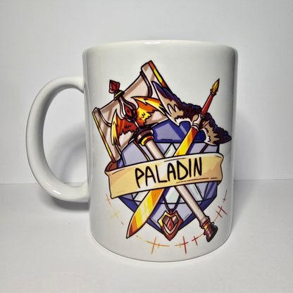 Paladin Kupa – DND Paladin Temalı Seramik Kupa