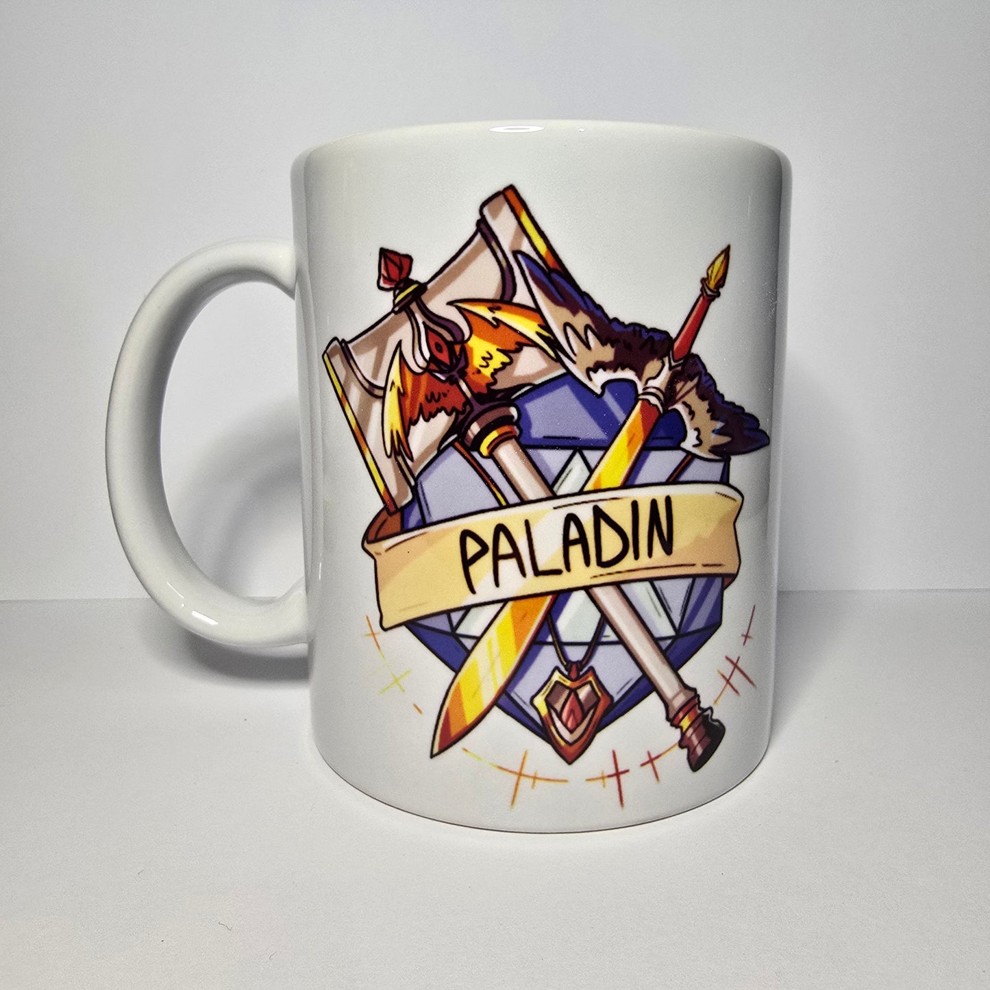 Paladin Kupa – DND Paladin Temalı Seramik Kupa
