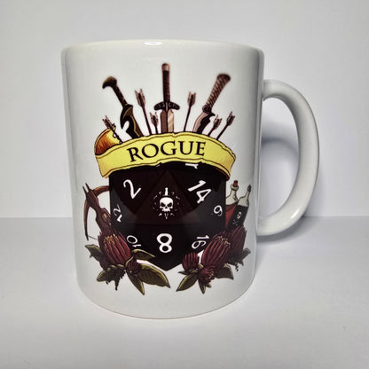 Rogue Kupa – DND Rogue Temalı Seramik Kupa