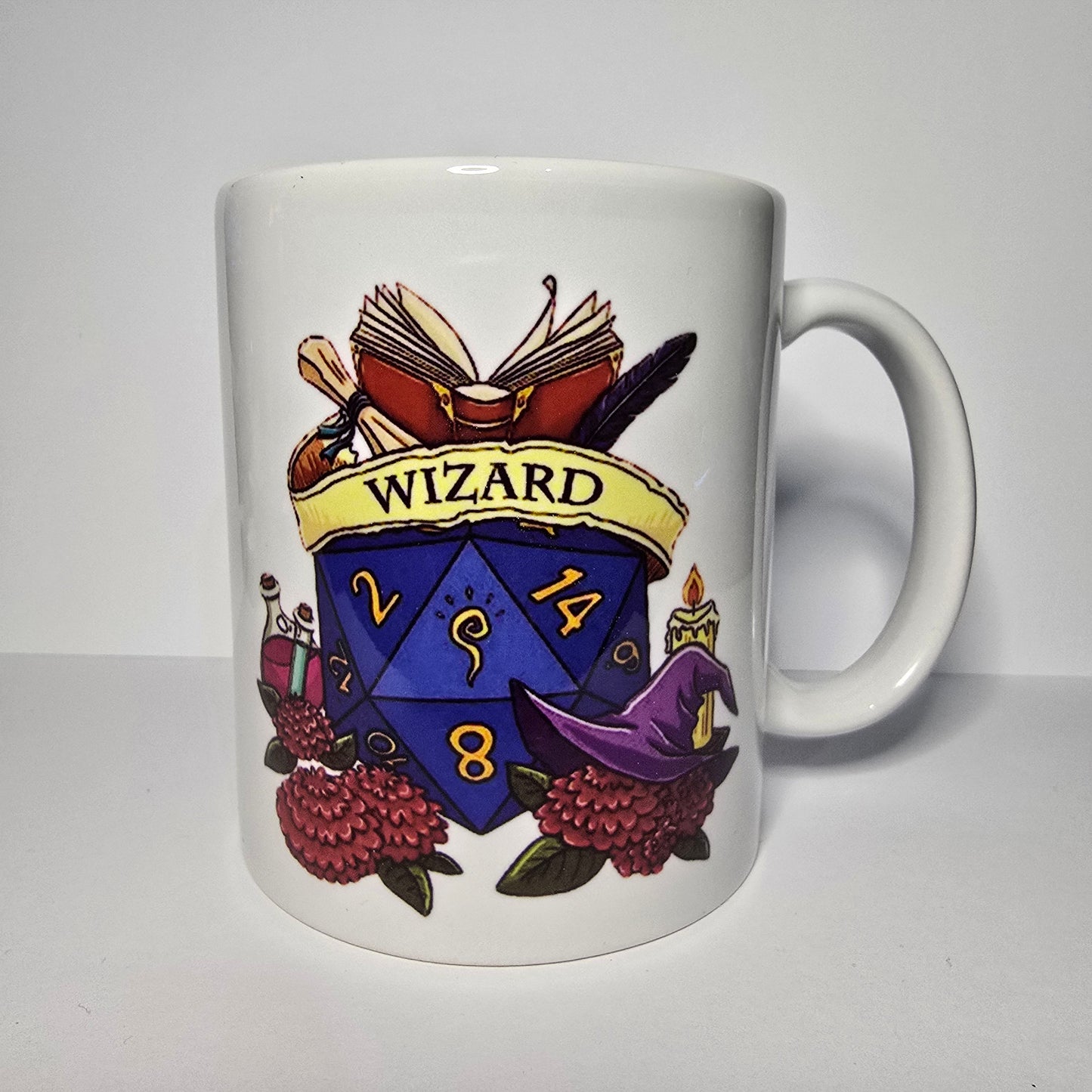 Wizard Kupa – DND Wizard Temalı Seramik Kupa