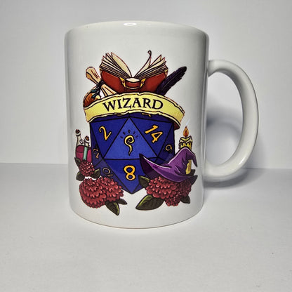 Wizard Kupa – DND Wizard Temalı Seramik Kupa