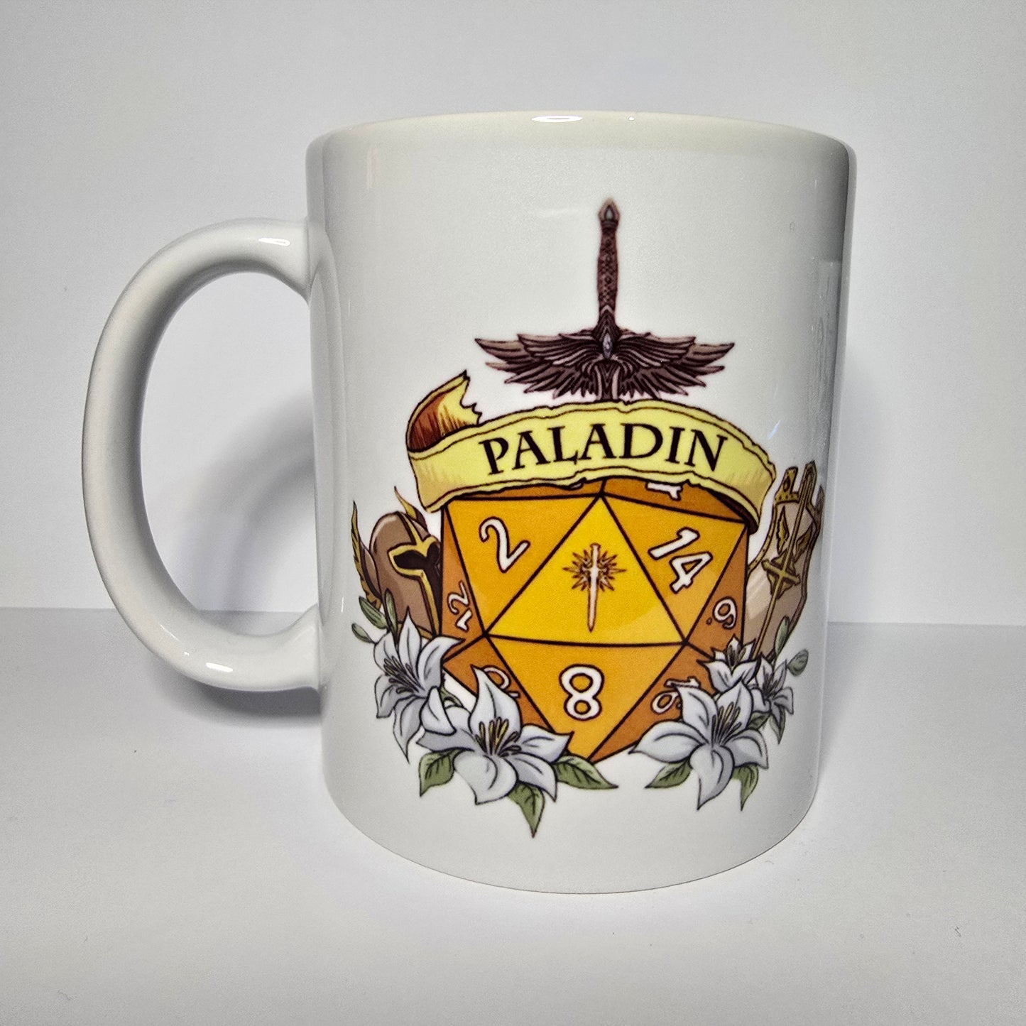 Paladin Kupa – DND Paladin Temalı Seramik Kupa