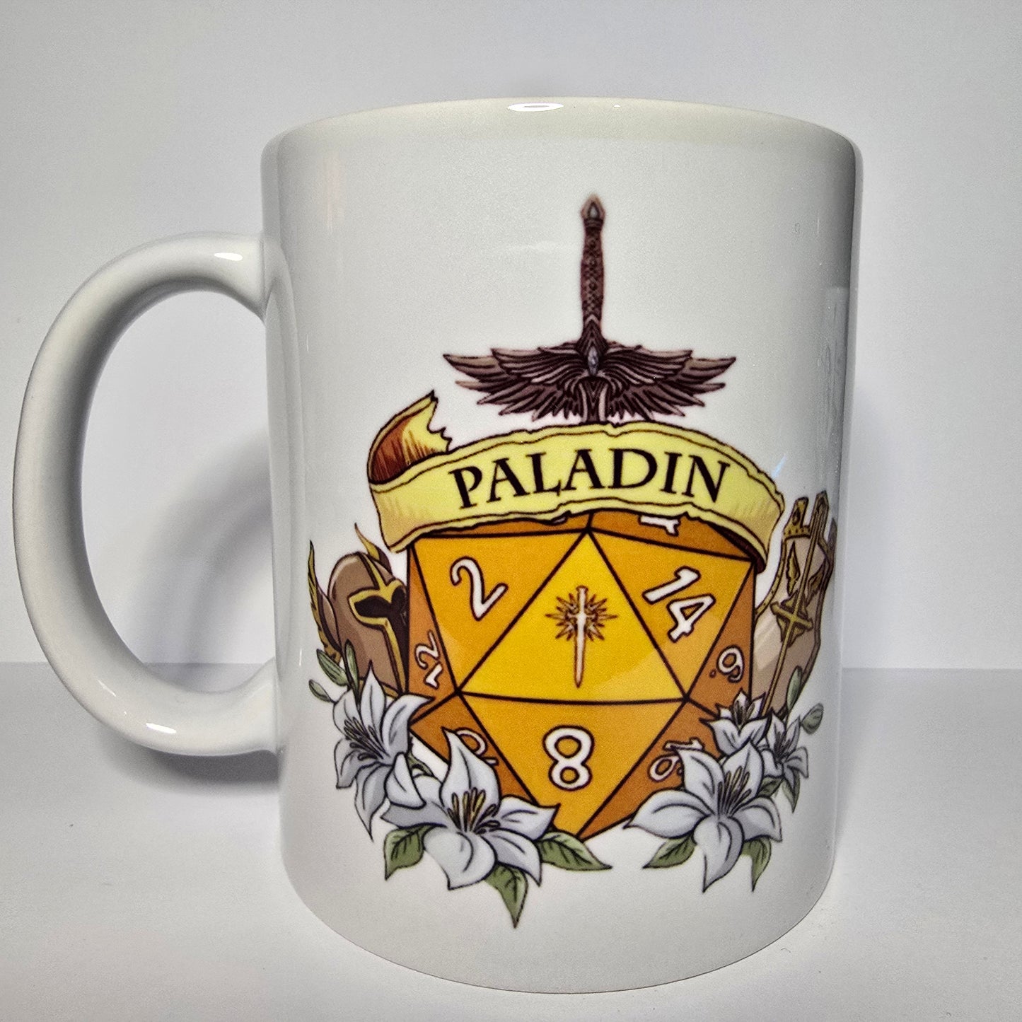 Paladin Kupa – DND Paladin Temalı Seramik Kupa
