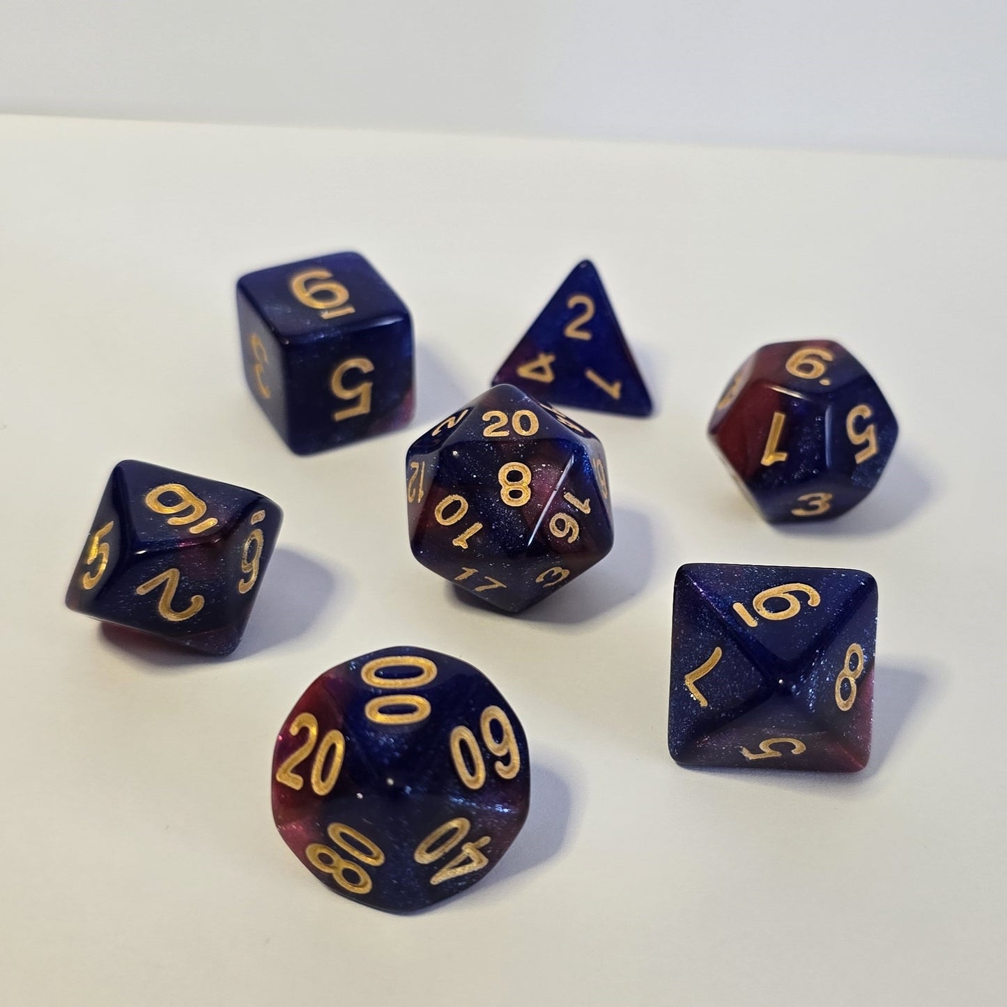 Twilight Nebula FRP Zar Seti – DND, RPG Dice Set