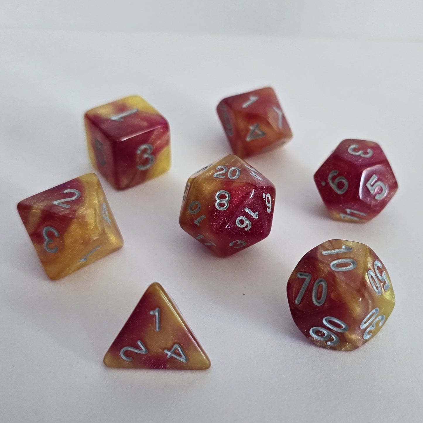Phoenix Dawn FRP Zar Seti – DND, RPG Dice Set