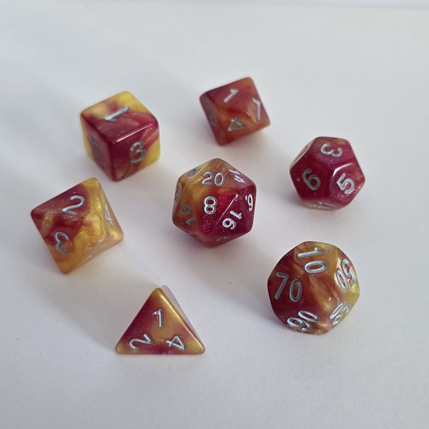 Phoenix Dawn FRP Zar Seti – DND, RPG Dice Set