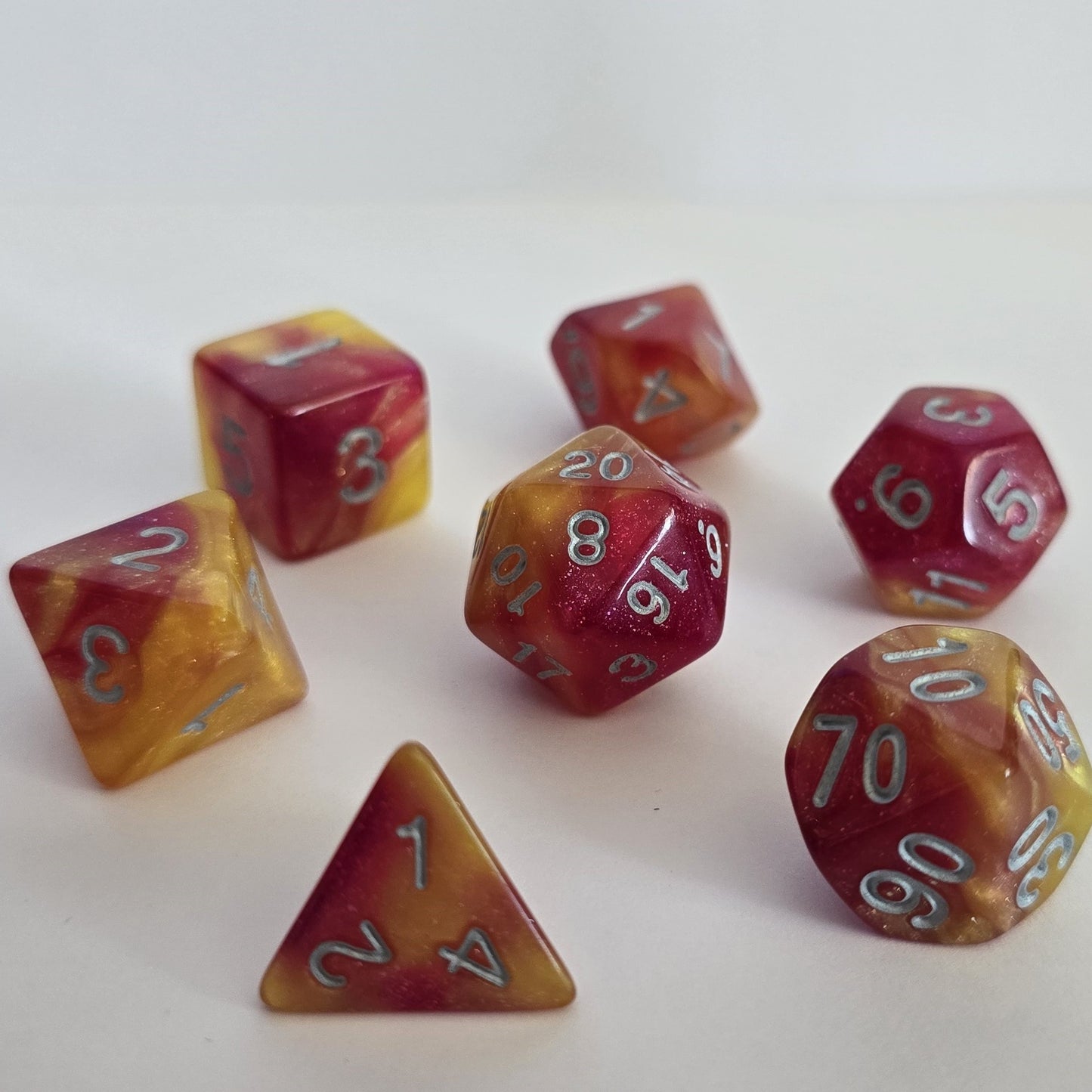 Phoenix Dawn FRP Zar Seti – DND, RPG Dice Set