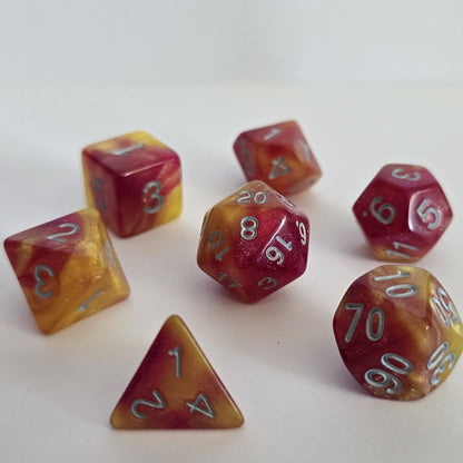 Phoenix Dawn FRP Zar Seti – DND, RPG Dice Set