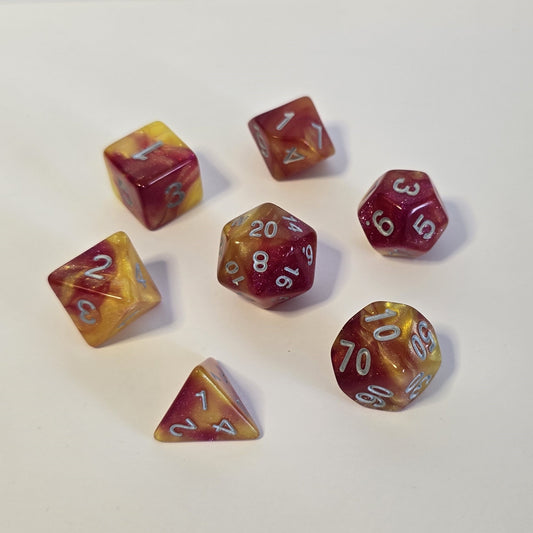 Phoenix Dawn FRP Zar Seti – DND, RPG Dice Set