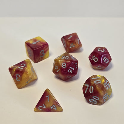 Phoenix Dawn FRP Zar Seti – DND, RPG Dice Set
