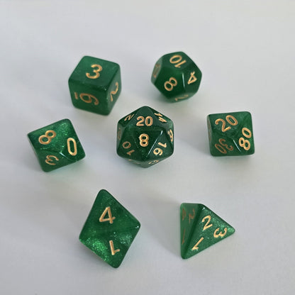 Emerald Grove FRP Zar Seti – DND, RPG Dice Set