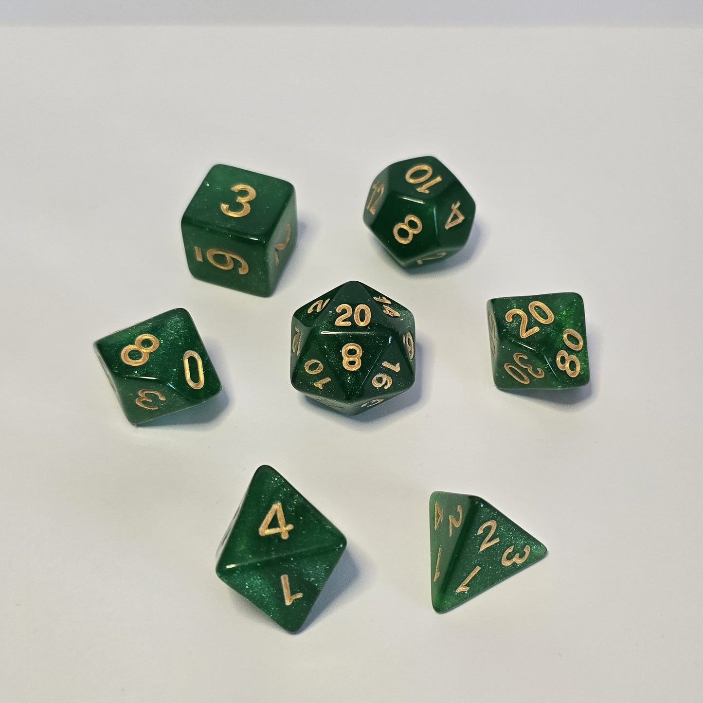 Emerald Grove FRP Zar Seti – DND, RPG Dice Set
