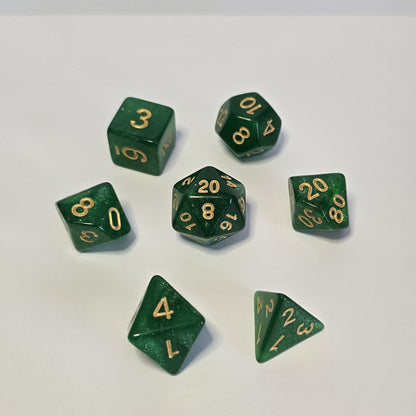 Emerald Grove FRP Zar Seti – DND, RPG Dice Set
