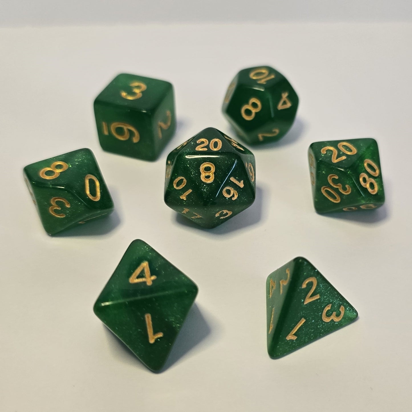 Emerald Grove FRP Zar Seti – DND, RPG Dice Set
