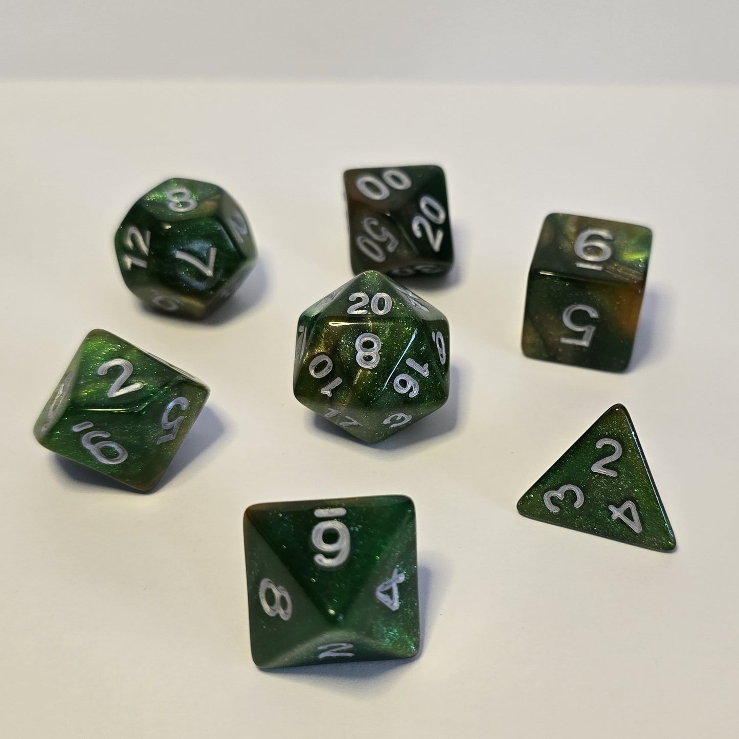 Verdant Relic FRP Zar Seti – DND, RPG Dice Set