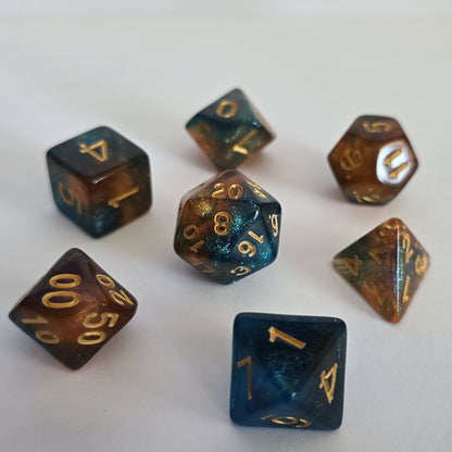 Sunken Treasure FRP Zar Seti – DND, RPG Dice Set