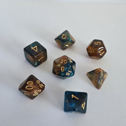 Sunken Treasure FRP Zar Seti – DND, RPG Dice Set