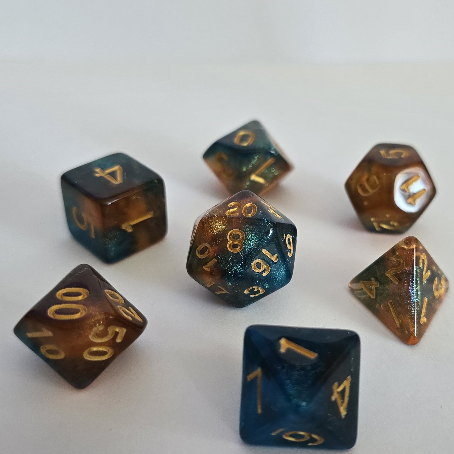 Sunken Treasure FRP Zar Seti – DND, RPG Dice Set