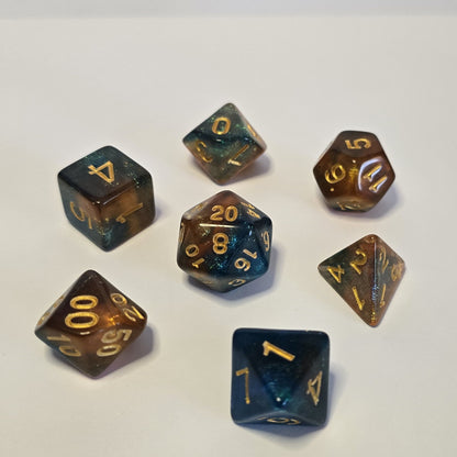 Sunken Treasure FRP Zar Seti – DND, RPG Dice Set