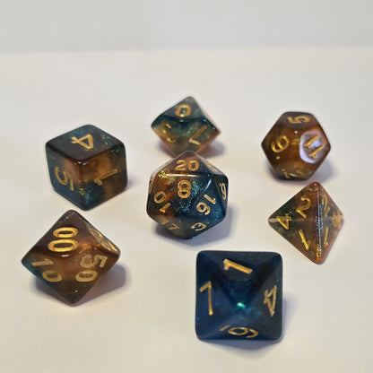 Sunken Treasure FRP Zar Seti – DND, RPG Dice Set