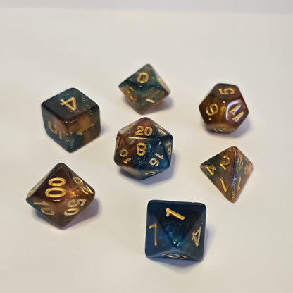Sunken Treasure FRP Zar Seti – DND, RPG Dice Set