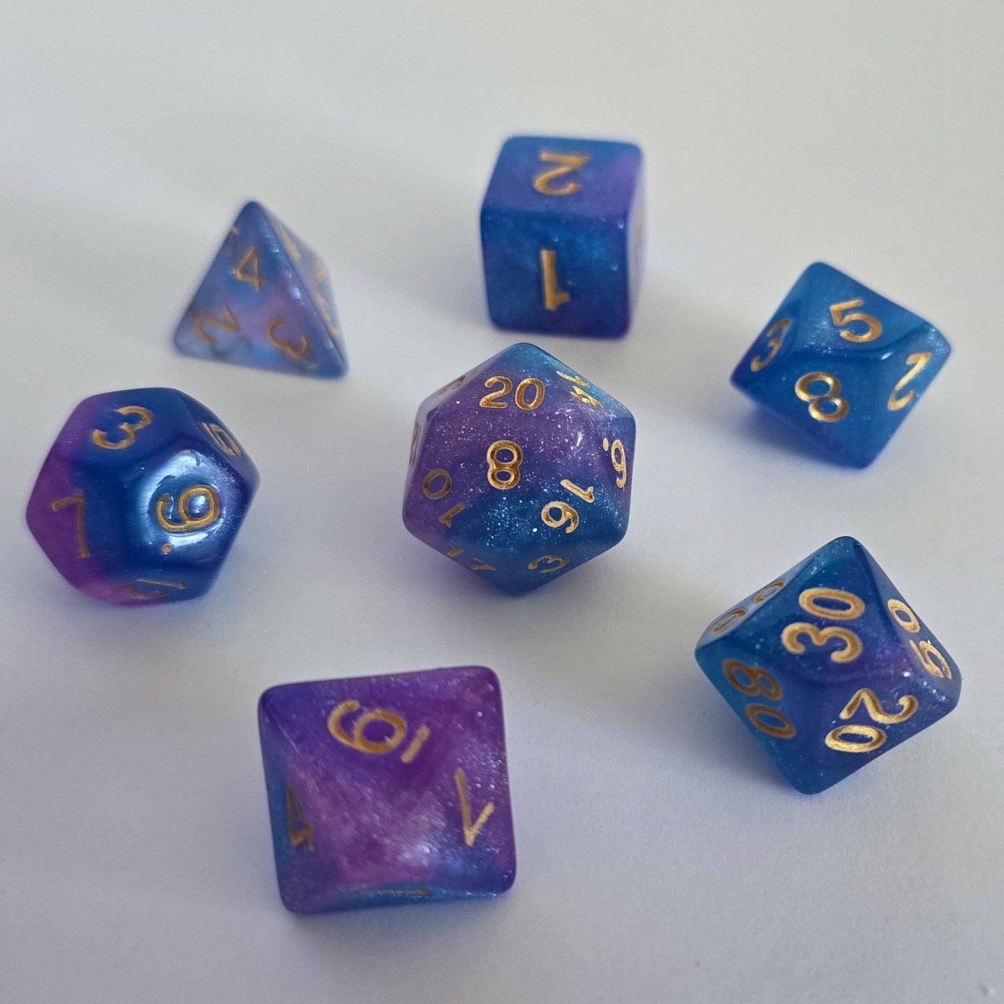 Dreamscape FRP Zar Seti – DND, RPG Dice Set