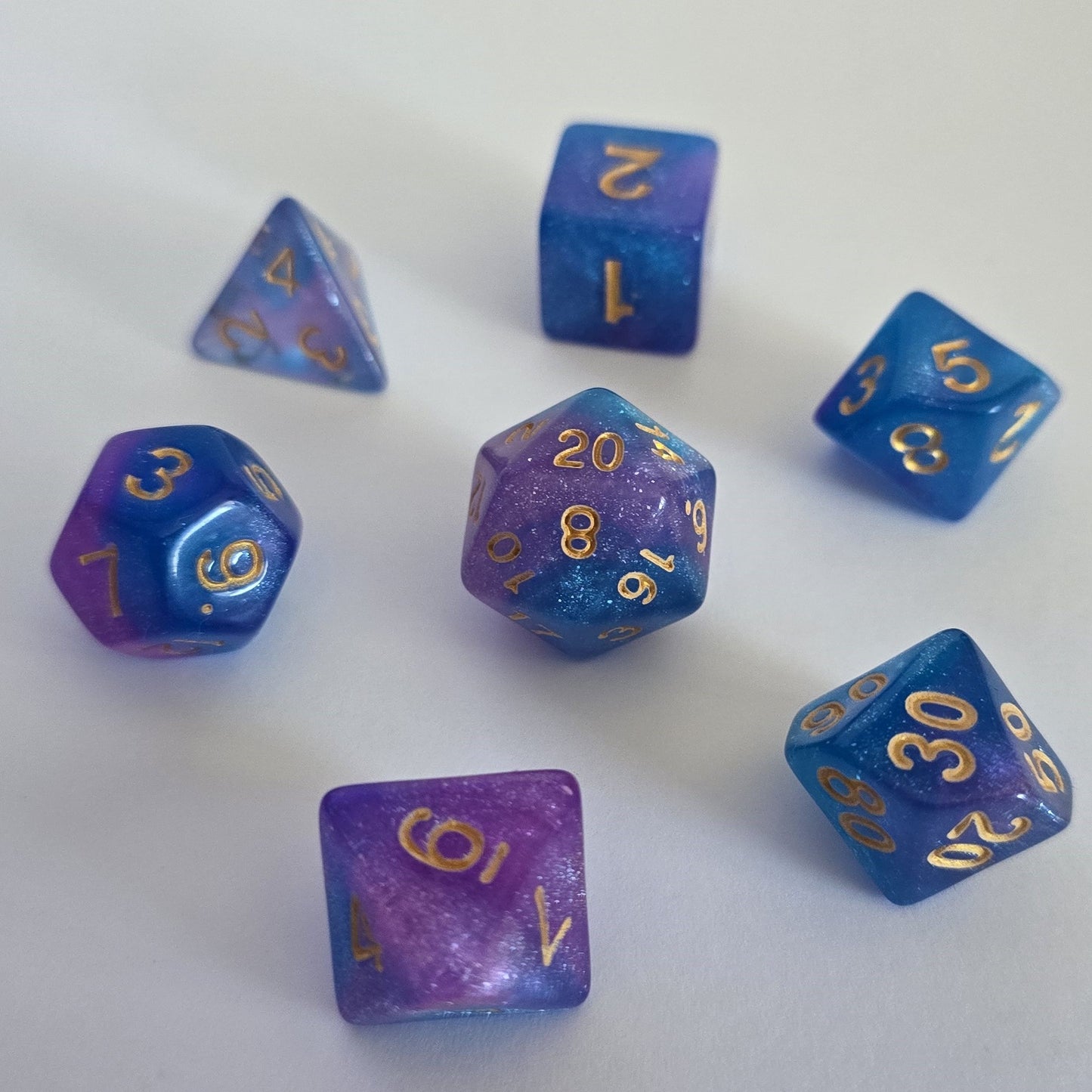 Dreamscape FRP Zar Seti – DND, RPG Dice Set