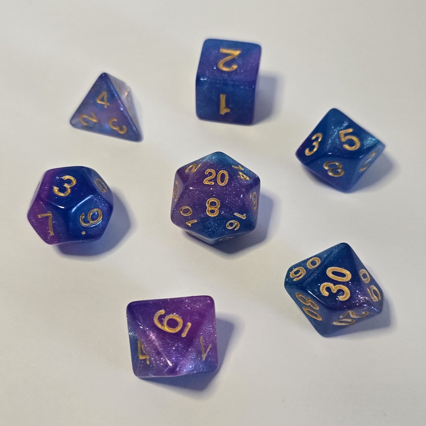 Dreamscape FRP Zar Seti – DND, RPG Dice Set