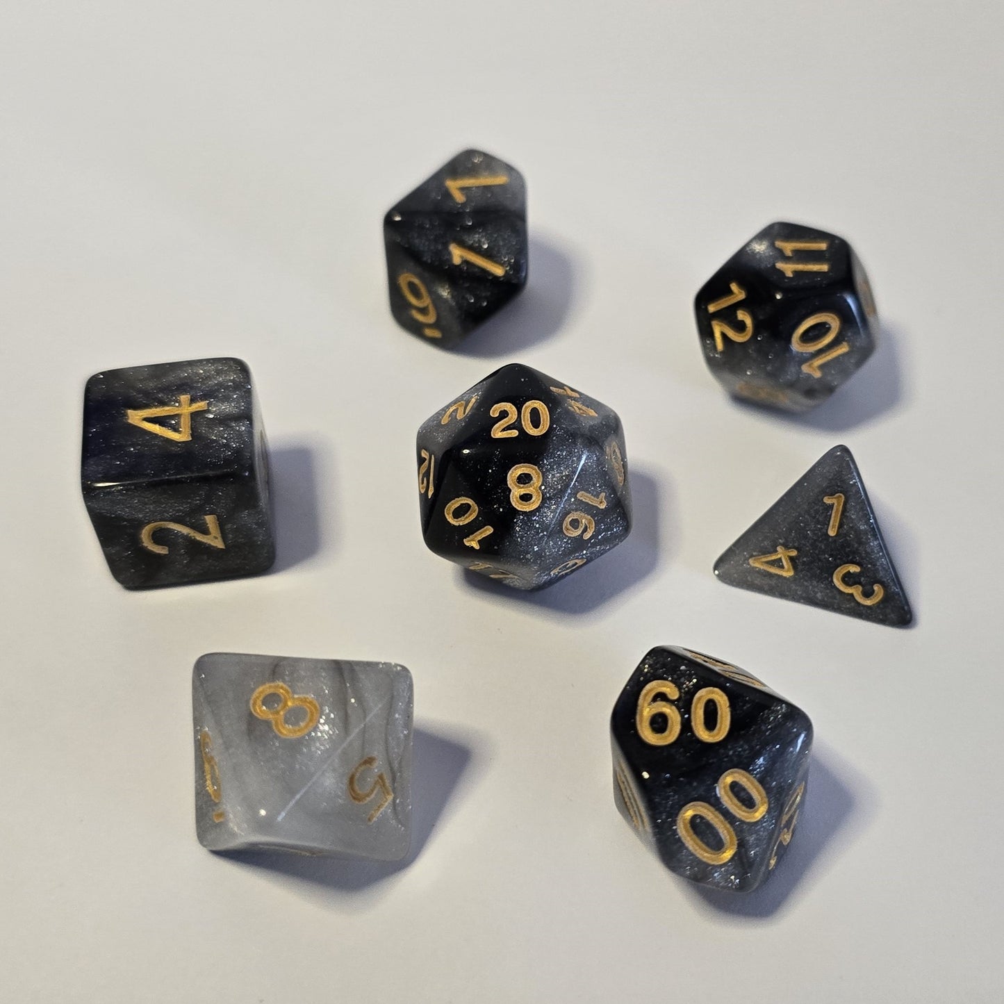 Moonstone Veil FRP Zar Seti – DND, RPG Dice Set