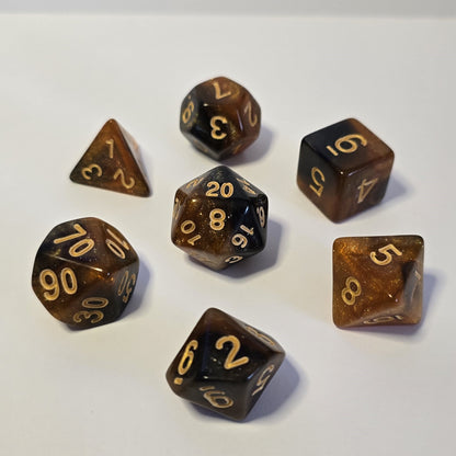 Emberforge FRP Zar Seti – DND, RPG Dice Set