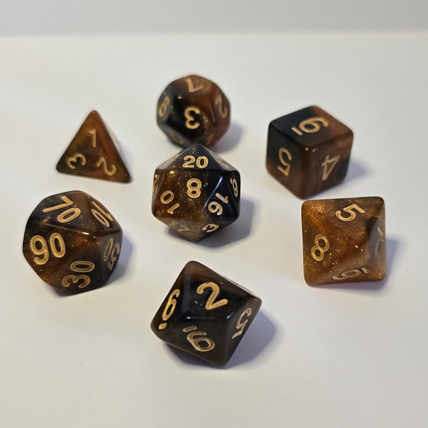 Emberforge FRP Zar Seti – DND, RPG Dice Set