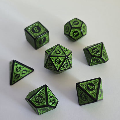Runik Orman Zar Seti - DND, RPG ve FRP Masaüstü Oyun Zarları