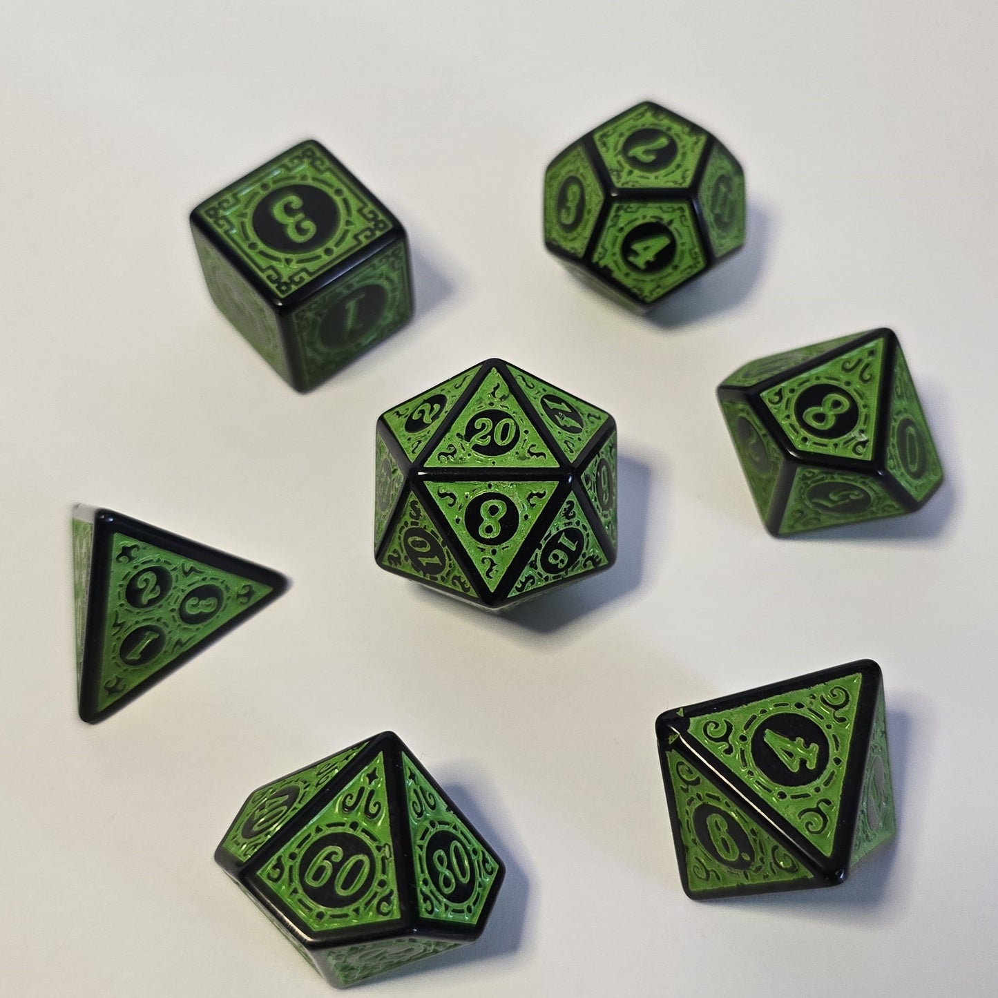 Runik Orman Zar Seti - DND, RPG ve FRP Masaüstü Oyun Zarları