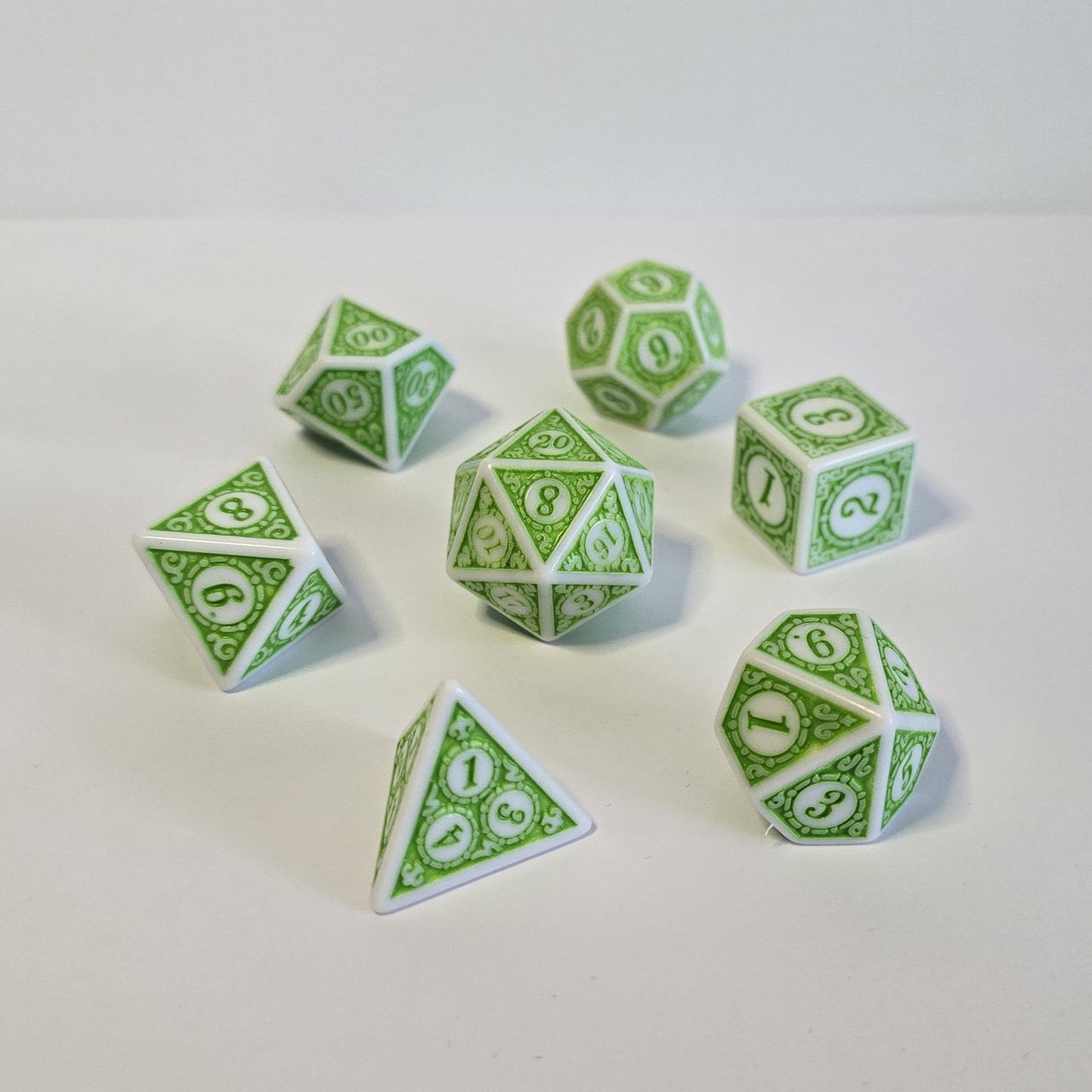 Emerald Relic FRP Zar Seti – DND, RPG Dice Set