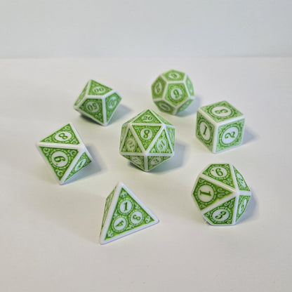 Emerald Relic FRP Zar Seti – DND, RPG Dice Set