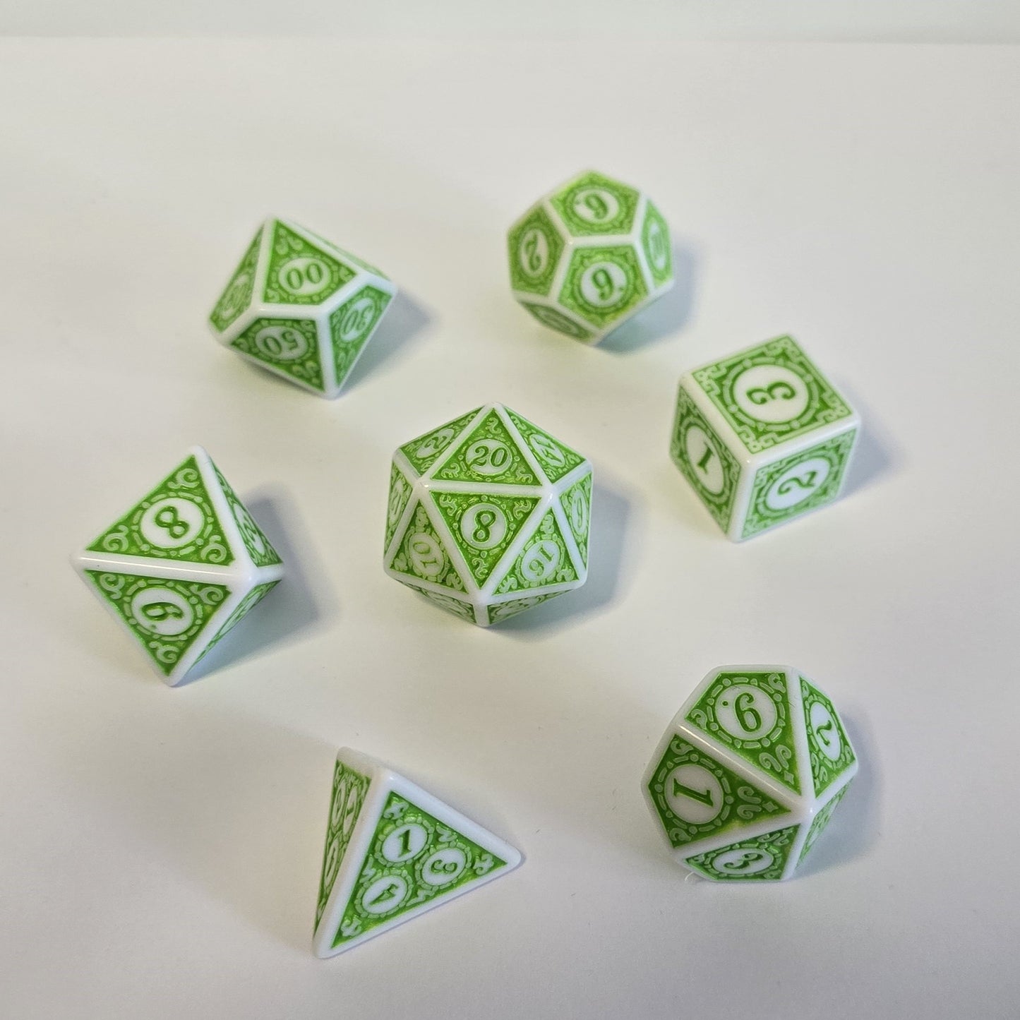 Emerald Relic FRP Zar Seti – DND, RPG Dice Set