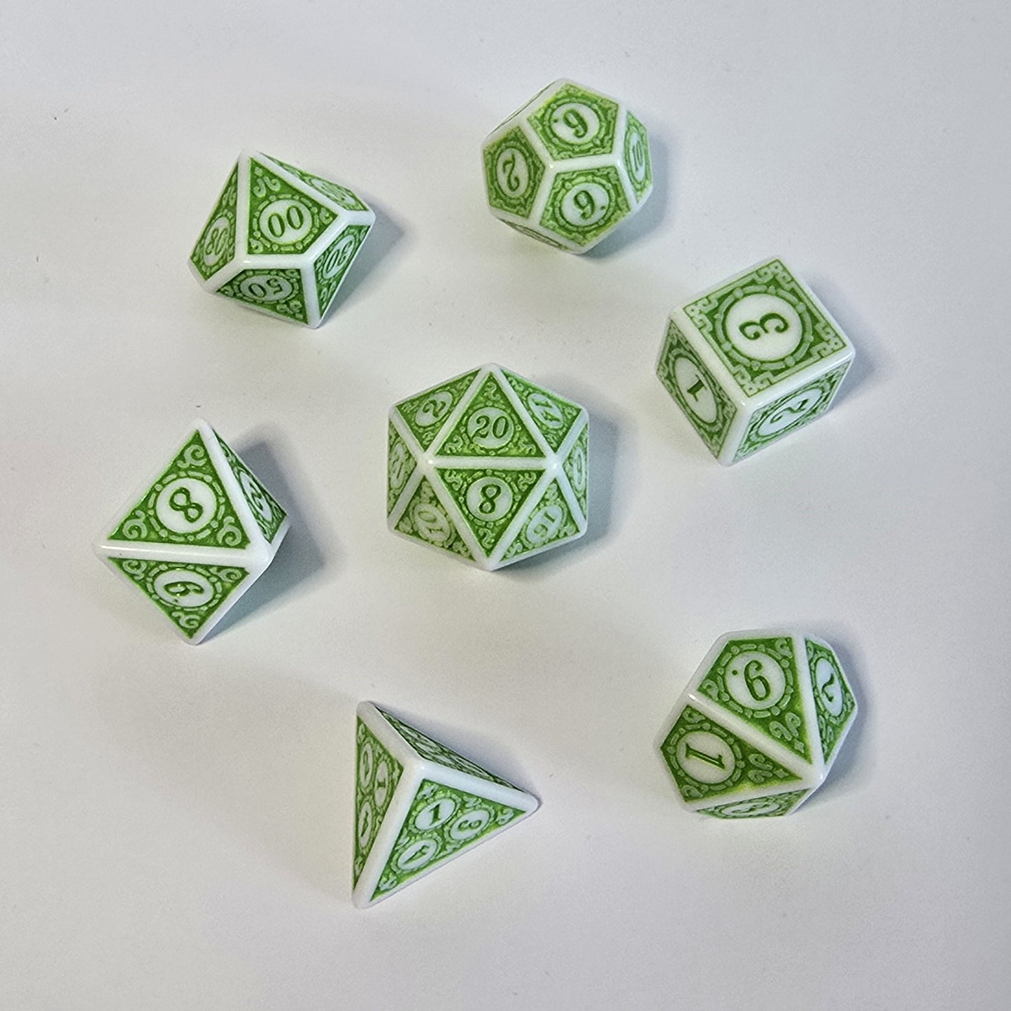 Emerald Relic FRP Zar Seti – DND, RPG Dice Set