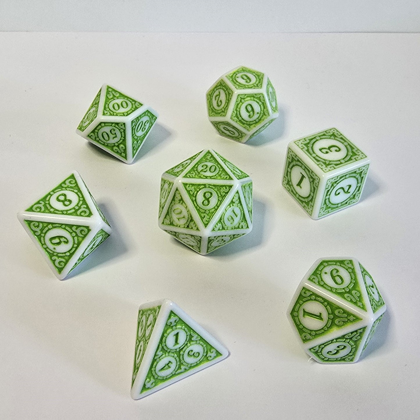Emerald Relic FRP Zar Seti – DND, RPG Dice Set