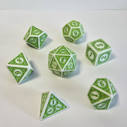 Emerald Relic FRP Zar Seti – DND, RPG Dice Set