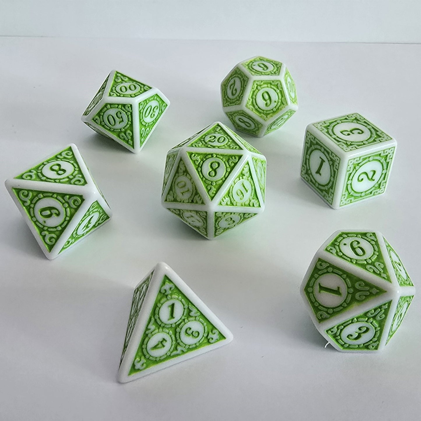 Emerald Relic FRP Zar Seti – DND, RPG Dice Set