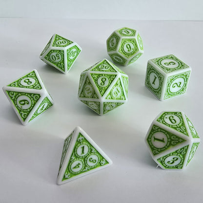 Emerald Relic FRP Zar Seti – DND, RPG Dice Set