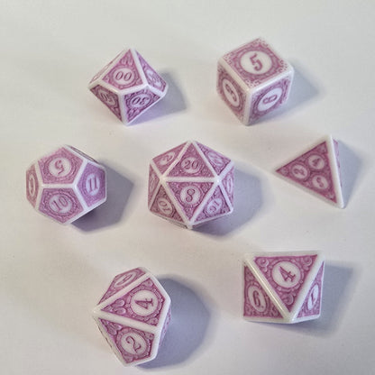 Rose Reliquary FRP Zar Seti – DND, RPG Dice Set