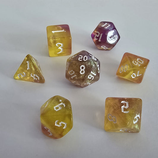 Dawnfire FRP Zar Seti – DND, RPG Dice Set