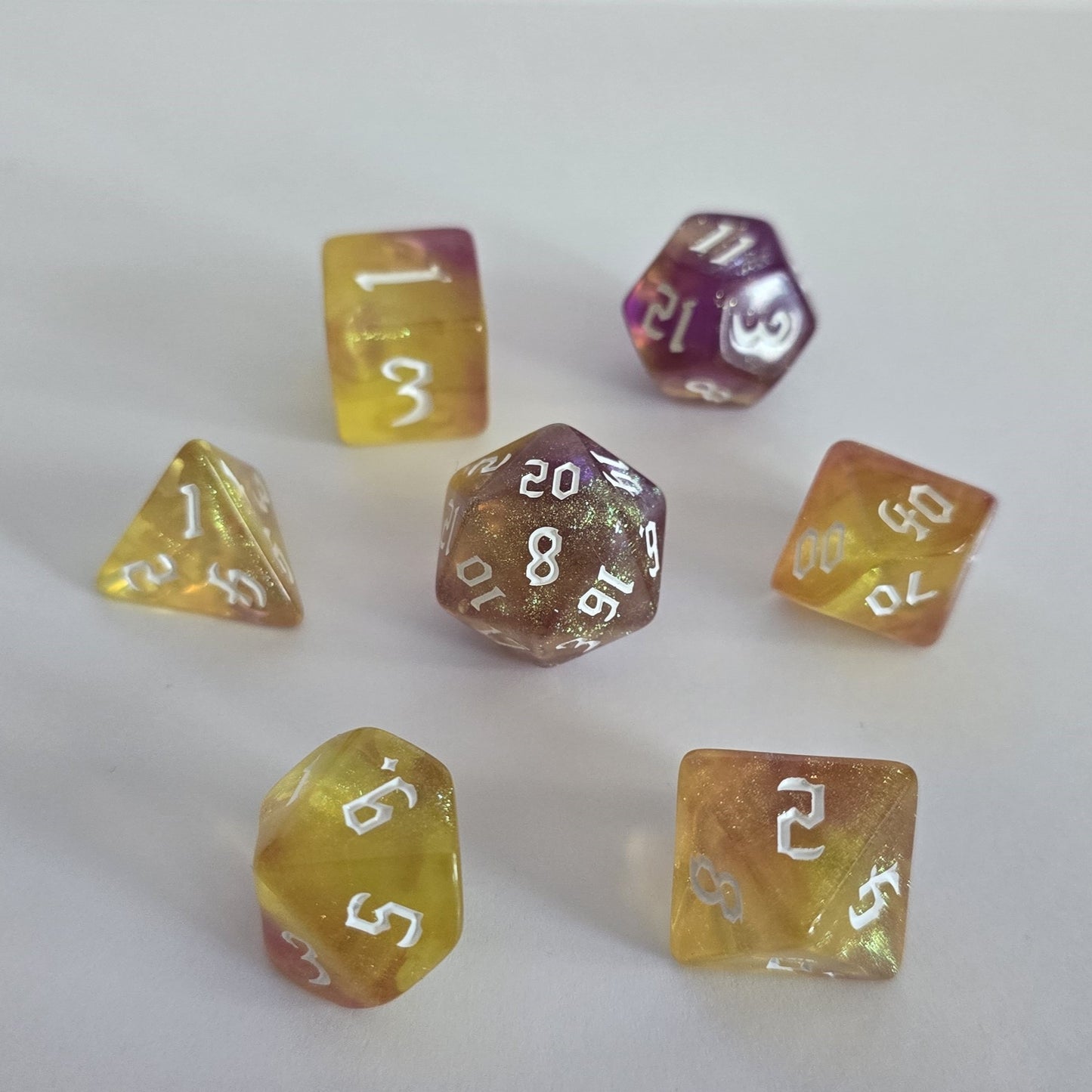 Dawnfire FRP Zar Seti – DND, RPG Dice Set